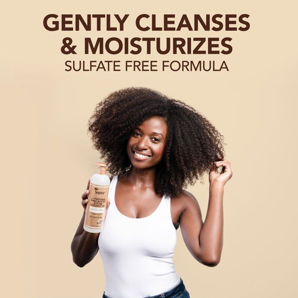Suave Shea Butter & Pure Coconut Oil Moisturizing Shampoo; 16.5 fl oz EasyOptionXY LLC