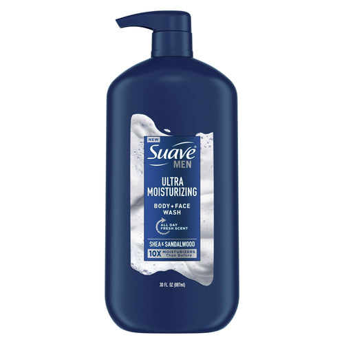 Suave Men Face & Body Wash; with Shea Butter & Coconut Oil; 30 oz EasyOptionXY LLC