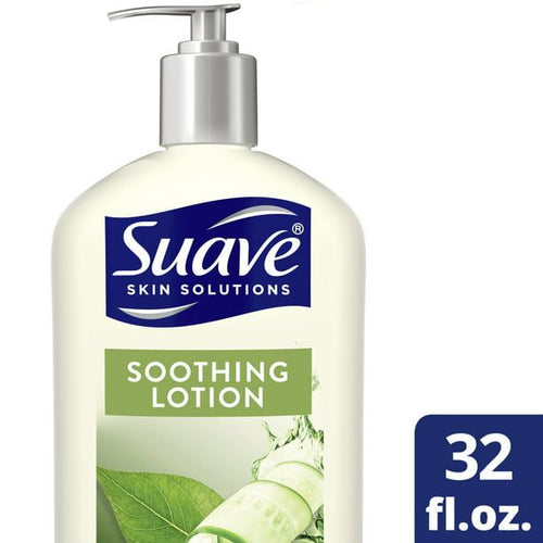 Suave Skin Solutions Soothing with Aloe Body Lotion; 32 fl oz EasyOptionXY LLC