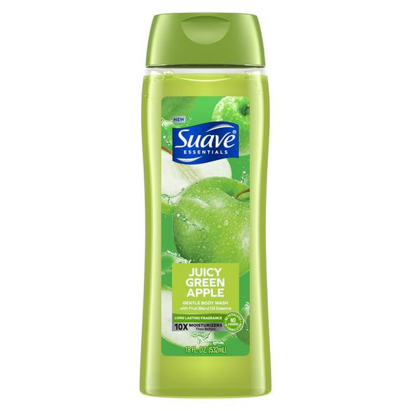 Suave Essentials Gentle Body Wash; Juicy Green Apple; 18 oz EasyOptionXY LLC