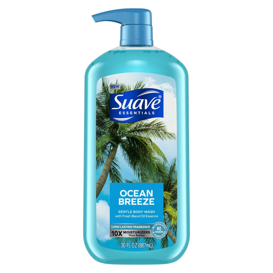 Suave Essentials Body Wash Ocean Breeze; 30 oz