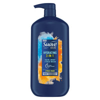 Suave Men 3 in 1 Mens Hair; Face and Body Wash; 30 oz EasyOptionXY LLC