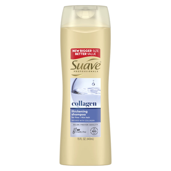 Suave Professionals Moisturizing Thickening Daily Shampoo with Collagen; 15 fl oz EasyOptionXY LLC