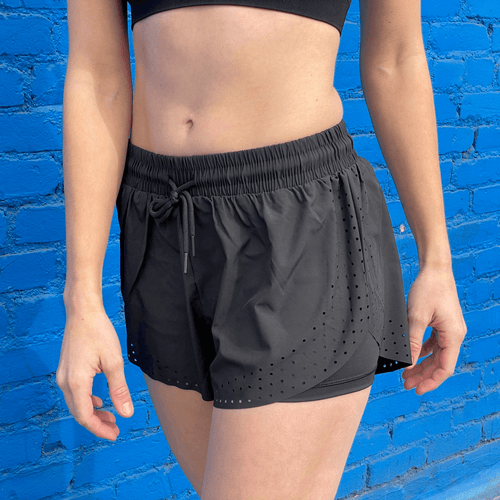 Arielle Athletic Shorts with Built-In Compression Jupiter Gear