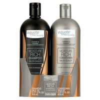 Equate Moisture Rich Shine Enhancing Shampoo & Conditioner; Full Size Set EasyOptionXY LLC