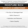 Equate Moisture Rich Shine Enhancing Shampoo & Conditioner; Full Size Set EasyOptionXY LLC