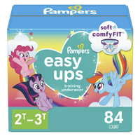 Pampers Easy Ups Female Training Underwear, 2T-3T, 84 Count EasyOptionXY LLC