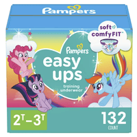 Pampers Easy Ups Training Underwear Girls, Size 4 2T-3T, 132 Count EasyOptionXY LLC
