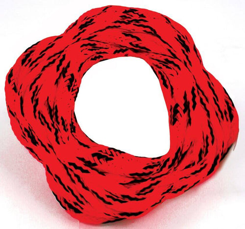 WOW Sports Thriller 1 Person Towable Water Tube - Starter Kit w/ 12V Pump & 1K Tow Rope Jupiter Gear