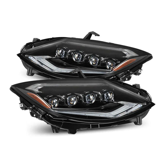 AlphaRex 23+ Nissan Z NOVA-Series LED Projector Headlights Alpha-Black