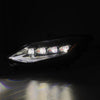 AlphaRex 23+ Nissan Z NOVA-Series LED Projector Headlights Alpha-Black OffRoadUSA.com