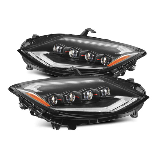 AlphaRex 23+ Nissan Z NOVA-Series LED Projector Headlights Black