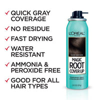 L'Oreal Paris Magic Root Cover Up Temporary Concealer Spray for Gray; Dark Brown; 2 oz EasyOptionXY LLC