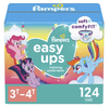 Pampers Easy Ups Training Underwear Girls Size 5 3T-4T, 124 Count EasyOptionXY LLC