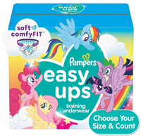 Pampers Easy Ups Female Training Underwear, 4T-5T, 66 Count EasyOptionXY LLC