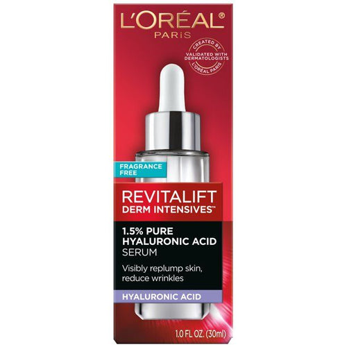 L'Oreal Paris Revitalift Derm Intensives Hyaluronic Acid Face Serum; 1 fl oz EasyOptionXY LLC