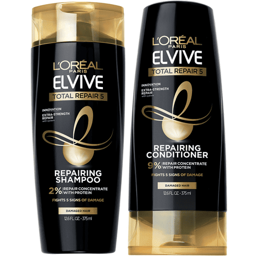 L'Oreal Paris Elvive Total Repair 5 Repairing Shampoo and Conditioner Set EasyOptionXY LLC