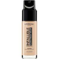 L'Oreal Paris Infallible Fresh Wear 24 Hr Liquid Foundation Makeup; 400 True Beige; 1 fl oz EasyOptionXY LLC