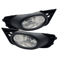 Spyder Honda Civic 09-11 4Dr OEM Fog Lights W/Switch- Clear FL-CL-HC09-4D-C OffRoadUSA.com