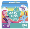 Pampers Easy Ups Training Underwear Girls Size 6 4T-5T, 104 Count EasyOptionXY LLC