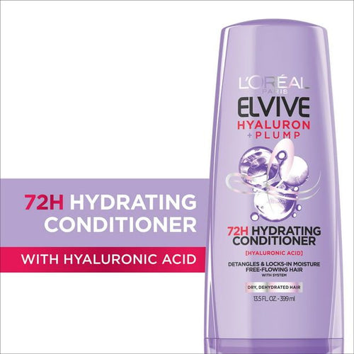 L'Oreal Paris Elvive Hyaluron + Plump; Hydrating Conditioner; for Dry Hair; 13.5 fl oz EasyOptionXY LLC