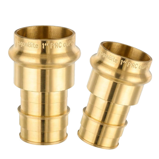 3/4" Press X 1" PEX Expansion Brass Adapter (Lead Free)