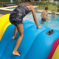 WOW Sports Fun Inflatable Water Slide with Sprinklers for In-Ground Pools Jupiter Gear