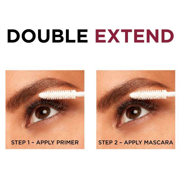 L'Oreal Paris Double Extend Lash Extension Effect Mascara; Black EasyOptionXY LLC
