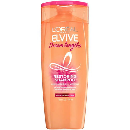 L'Oreal Paris Elvive Restoring Shampoo with Castor Oil; 12.6 fl oz EasyOptionXY LLC