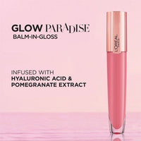 L'Oreal Paris Glow Paradise Lip Balm-in-Gloss with Pomegranate Extract; Feathery Fleur; 0.23 fl oz EasyOptionXY LLC