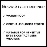L'Oreal Paris Brow Stylist Definer Waterproof Eyebrow Mechanical Pencil; Dark Brunette; 0.01 fl oz EasyOptionXY LLC
