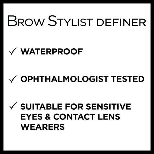 L'Oreal Paris Brow Stylist Definer Waterproof Eyebrow Mechanical Pencil; Dark Brunette; 0.01 fl oz EasyOptionXY LLC