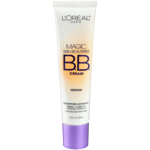 L'Oreal Paris Magic Skin Beautifier BB Cream for Face with Vitamin C & E; Medium; 1 fl oz EasyOptionXY LLC