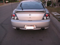 Spyder Hyundai Tiburon 03-05 Euro Style Tail Lights Black ALT-YD-HYT03-BK OffRoadUSA.com