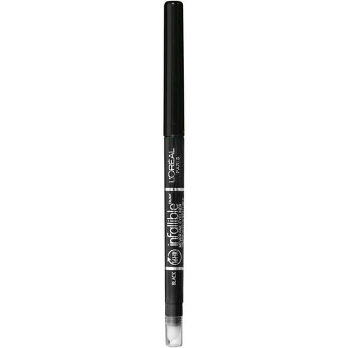 L'Oreal Paris Infallible Never Fail Pencil Eyeliner with Built in Sharpener, Black, 0.008 oz EasyOptionXY LLC