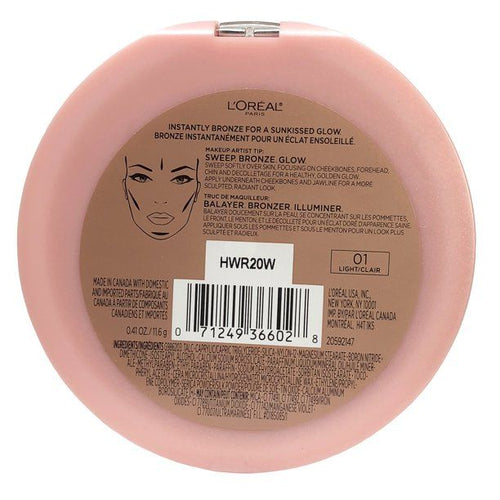 L'Oreal Paris True Match Lumi Bronze It, Light, 0.41 fl oz EasyOptionXY LLC