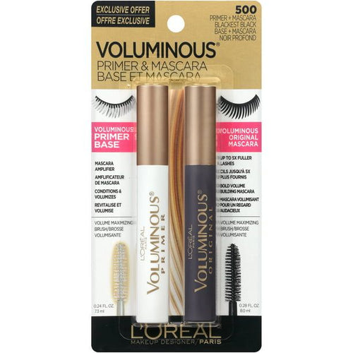 L'Oreal Paris Voluminous Primer Base Mascara, Blackest Black EasyOptionXY LLC
