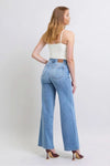 Judy Blue Full Size Wide Leg Jeans with Pockets HTO Apparel