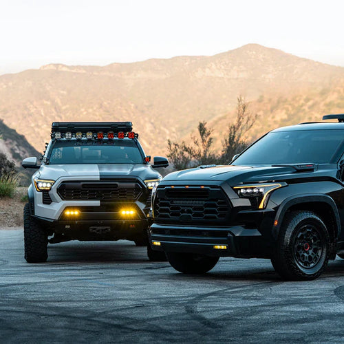 AlphaRex 24-25 Toyota Tacoma / 22-25 Tundra/Sequoia / 25 4Runner DoubleTap Dual Color LED Projector Fog Lights OffRoadUSA.com