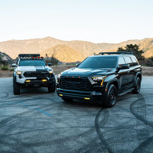 AlphaRex 24-25 Toyota Tacoma / 22-25 Tundra/Sequoia / 25 4Runner DoubleTap Dual Color LED Projector Fog Lights