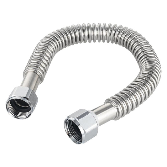 1" FIP x 1" FIP x 24" SS Corrugated Hose