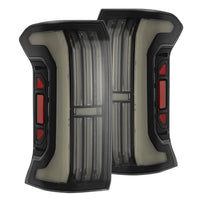 AlphaRex 24+ Toyota Tacoma NOVA-Series Prismatic LED Tail Lights Alpha-Black OffRoadUSA.com