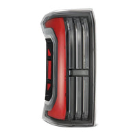AlphaRex 24+ Toyota Tacoma NOVA-Series Prismatic LED Tail Lights Black-Red OffRoadUSA.com