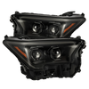 AlphaRex 24-25 Toyota Tacoma / 25-up 4Runner LUXX-Series LED Projector Headlights Alpha-Black OffRoadUSA.com