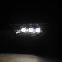 AlphaRex 2024+ Toyota Tacoma / 25+ 4Runner NOVA-Series LED Projector Headlights Alpha-Black OffRoadUSA.com