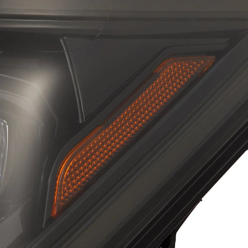 AlphaRex 2024+ Toyota Tacoma / 25+ 4Runner NOVA-Series LED Projector Headlights Alpha-Black OffRoadUSA.com