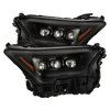 AlphaRex 2024+ Toyota Tacoma / 25+ 4Runner NOVA-Series LED Projector Headlights Alpha-Black OffRoadUSA.com