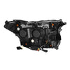 AlphaRex 2024+ Toyota Tacoma / 25+ 4Runner NOVA-Series LED Projector Headlights Alpha-Black OffRoadUSA.com