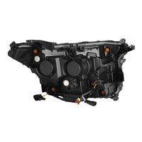 AlphaRex 2024+ Toyota Tacoma / 25+ 4Runner NOVA-Series LED Projector Headlights Alpha-Black OffRoadUSA.com