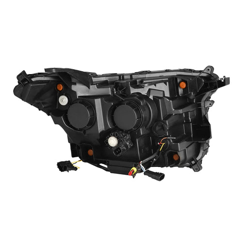 AlphaRex 2024+ Toyota Tacoma / 25+ 4Runner NOVA-Series LED Projector Headlights Alpha-Black OffRoadUSA.com